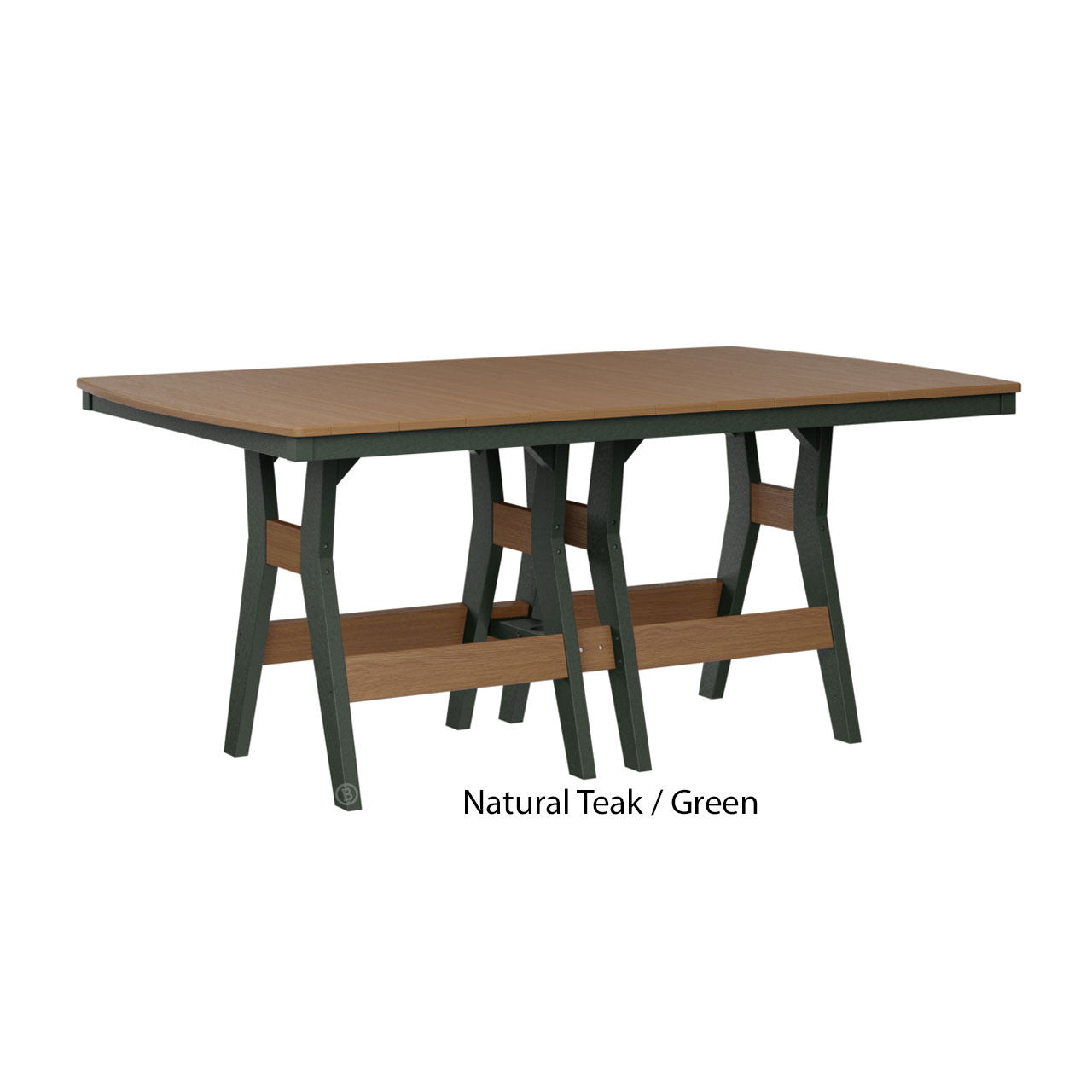 Berlin Gardens Harbor Dining Tables Standard Top 44" x 72" Rectangular Dining Table