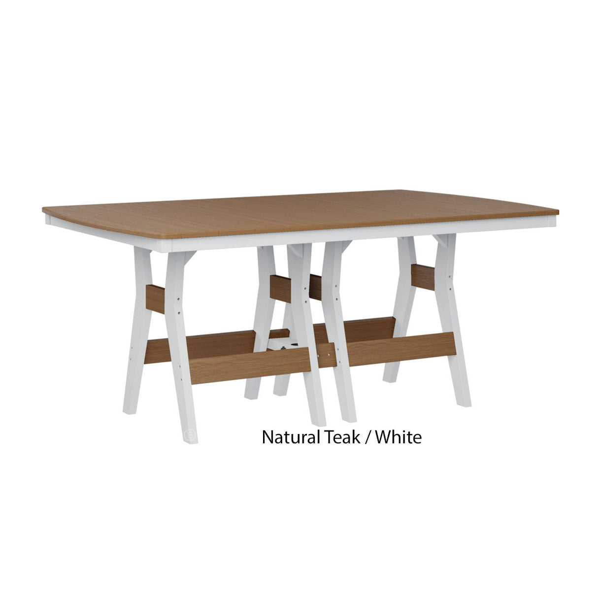 Berlin Gardens Harbor Dining Tables Standard Top 44" x 72" Rectangular Dining Table