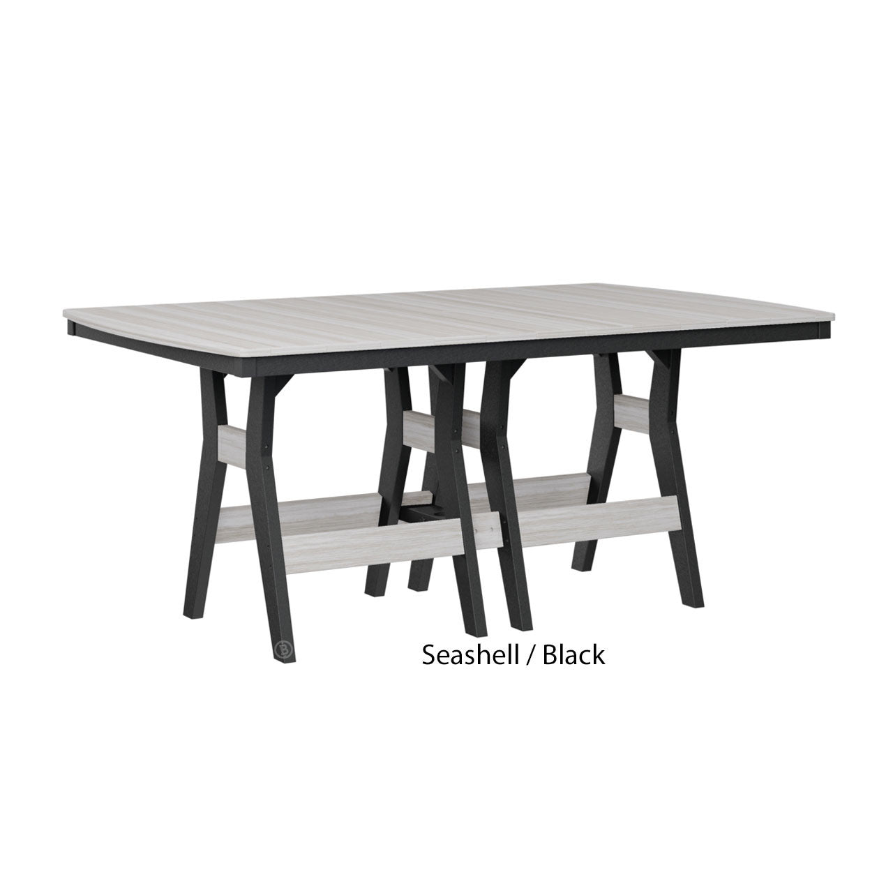 Berlin Gardens Harbor Dining Tables Standard Top 44" x 72" Rectangular Dining Table