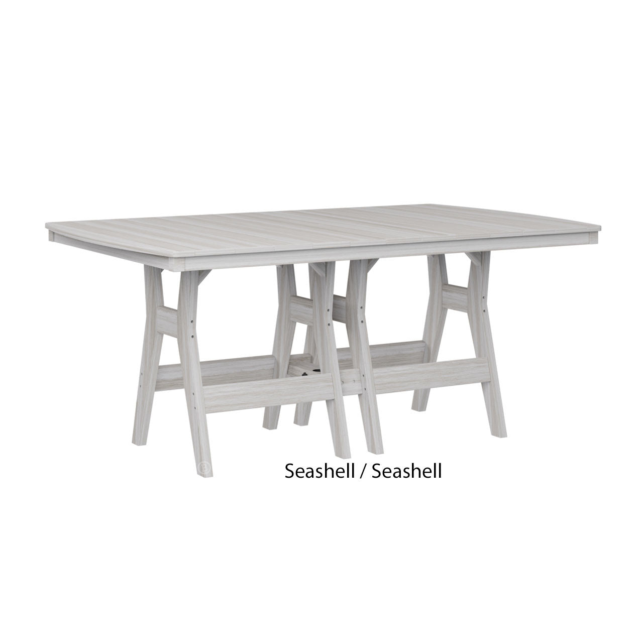 Berlin Gardens Harbor Dining Tables Standard Top 44" x 72" Rectangular Dining Table