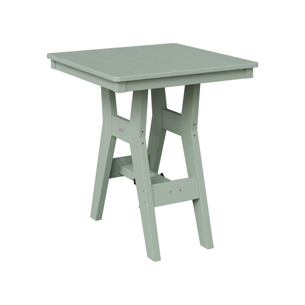 Berlin Gardens Harbor Bar Tables Standard Top 28" Square Bar Table