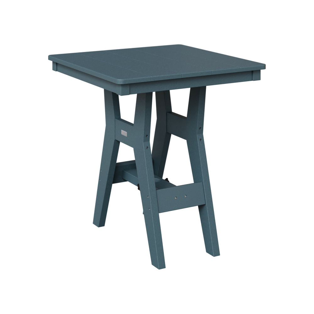 Berlin Gardens Harbor Bar Tables Standard Top 28" Square Bar Table