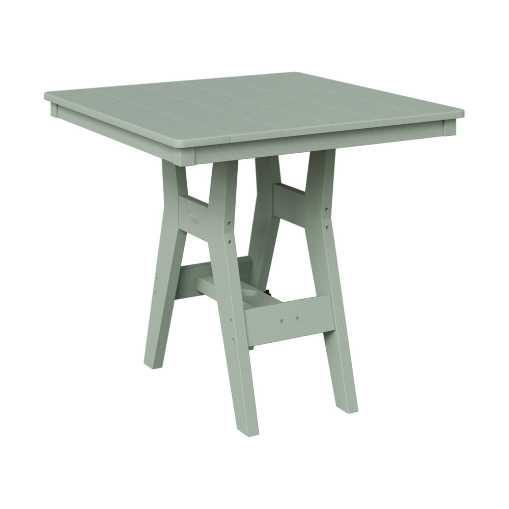 Berlin Gardens Harbor Counter Tables Standard Top 33" Square Counter Table