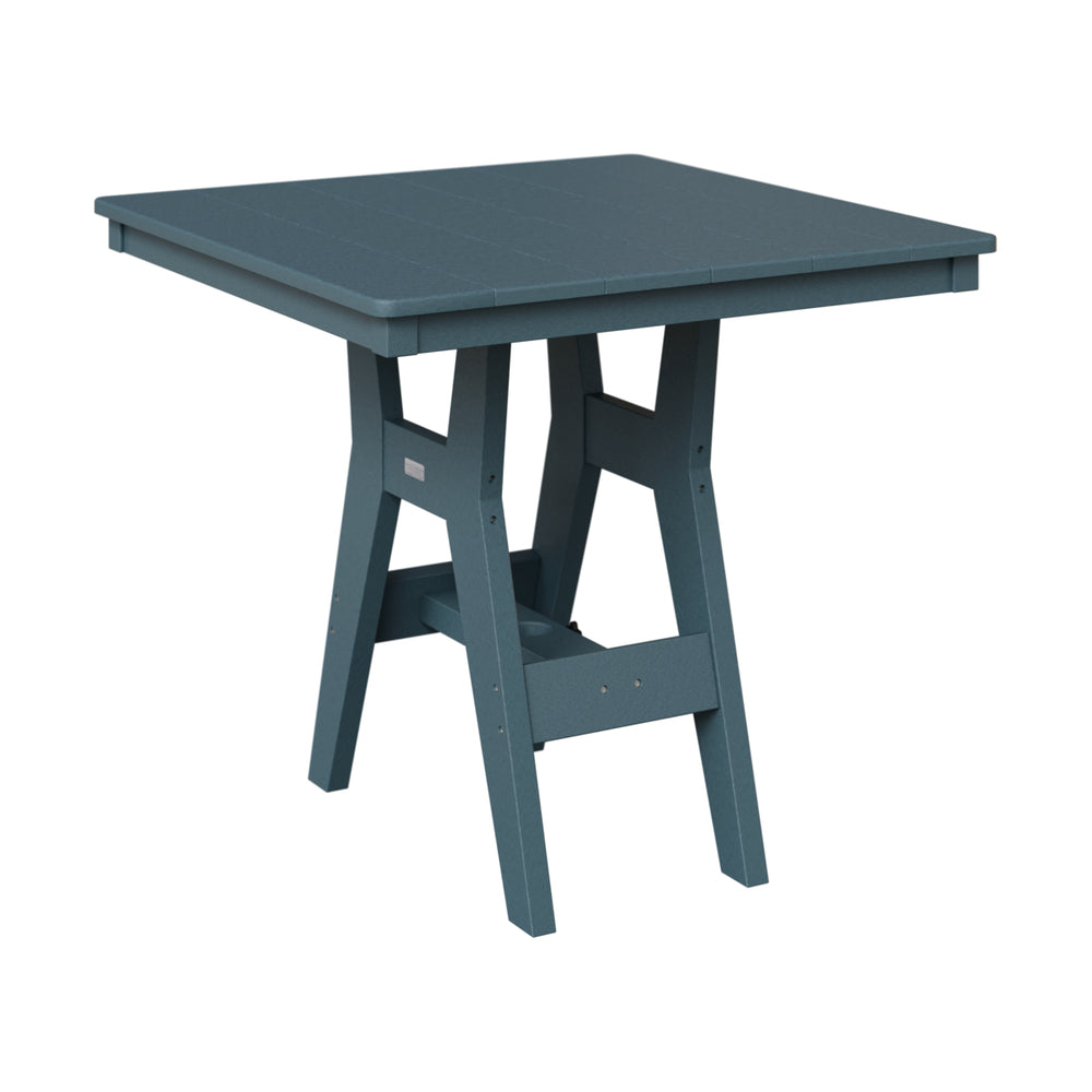 Berlin Gardens Harbor Counter Tables Standard Top 33" Square Counter Table
