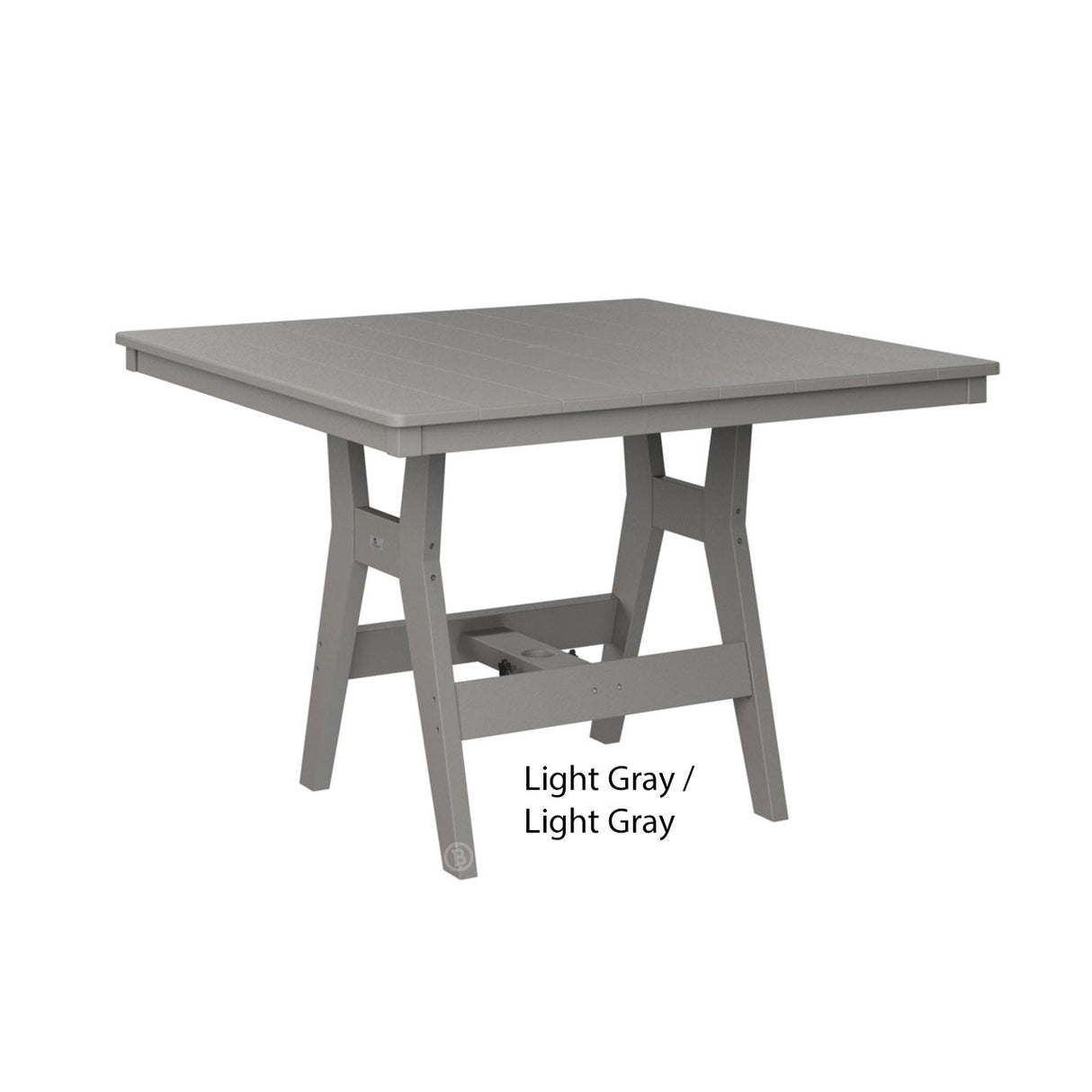 Berlin Gardens Harbor 44" Square Bar Table