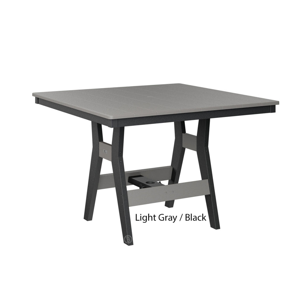 Berlin Gardens Harbor Dining Tables Standard Top 44" Square Dining Table