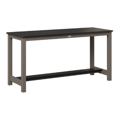 Berlin Gardens Aluminum Balcony Table Dining Height Hammered top