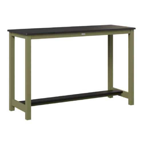 Berlin Gardens Aluminum Balcony Table Bar Height Hammered Top