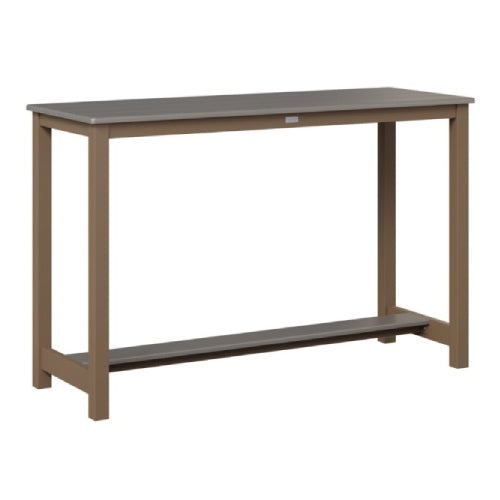 Berlin Gardens Aluminum Balcony Table Bar Height Hammered Top