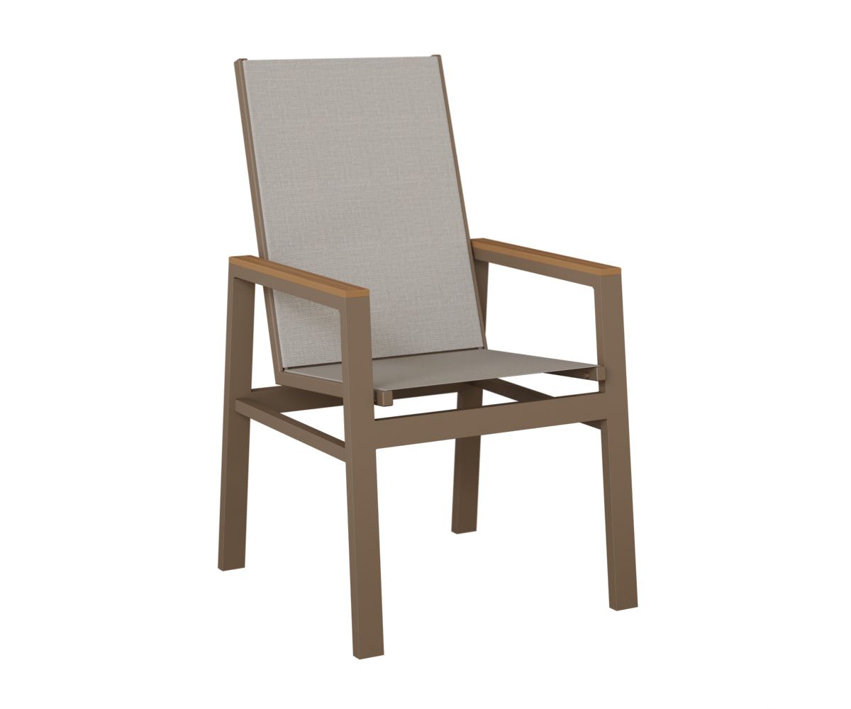 Berlin Gardens Vida High Back Regular Sling Dining Chair