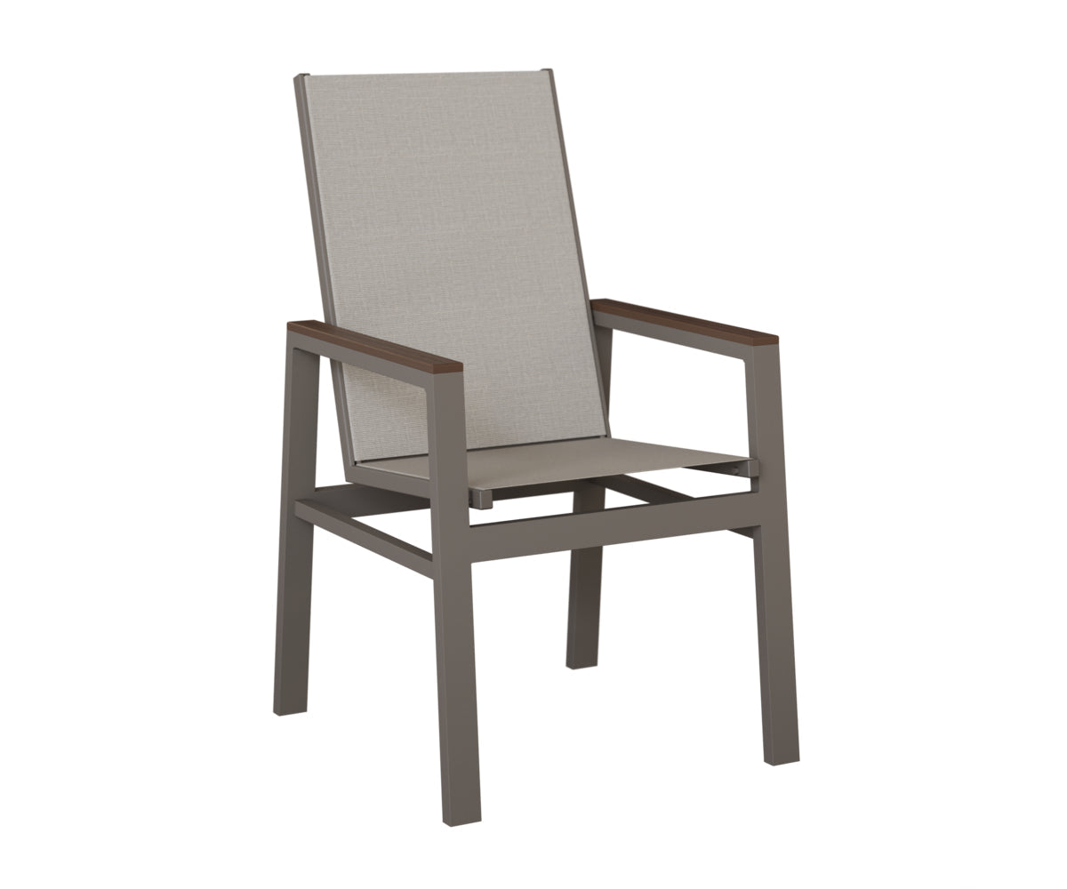 Berlin Gardens Vida High Back Regular Sling Dining Chair