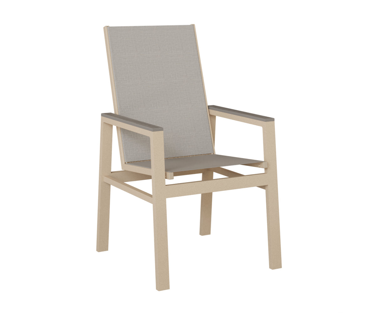 Berlin Gardens Vida High Back Regular Sling Dining Chair