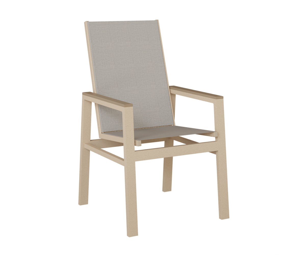 Berlin Gardens Vida High Back Regular Sling Dining Chair