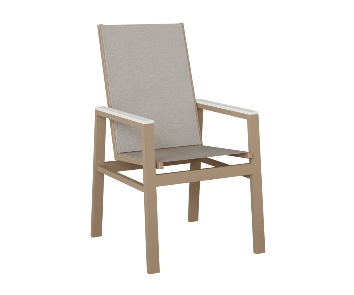 Berlin Gardens Vida High Back Regular Sling Dining Chair
