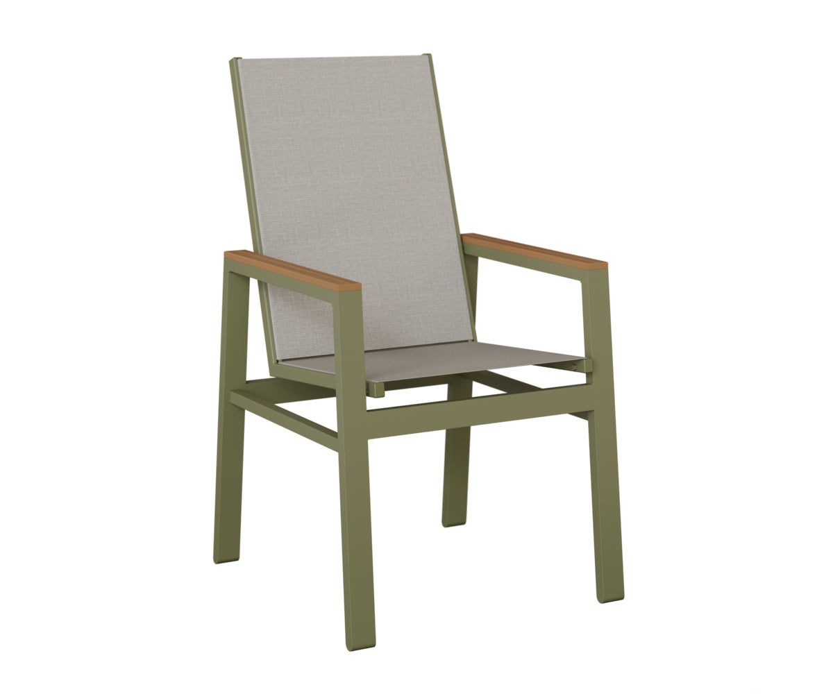 Berlin Gardens Vida High Back Regular Sling Dining Chair