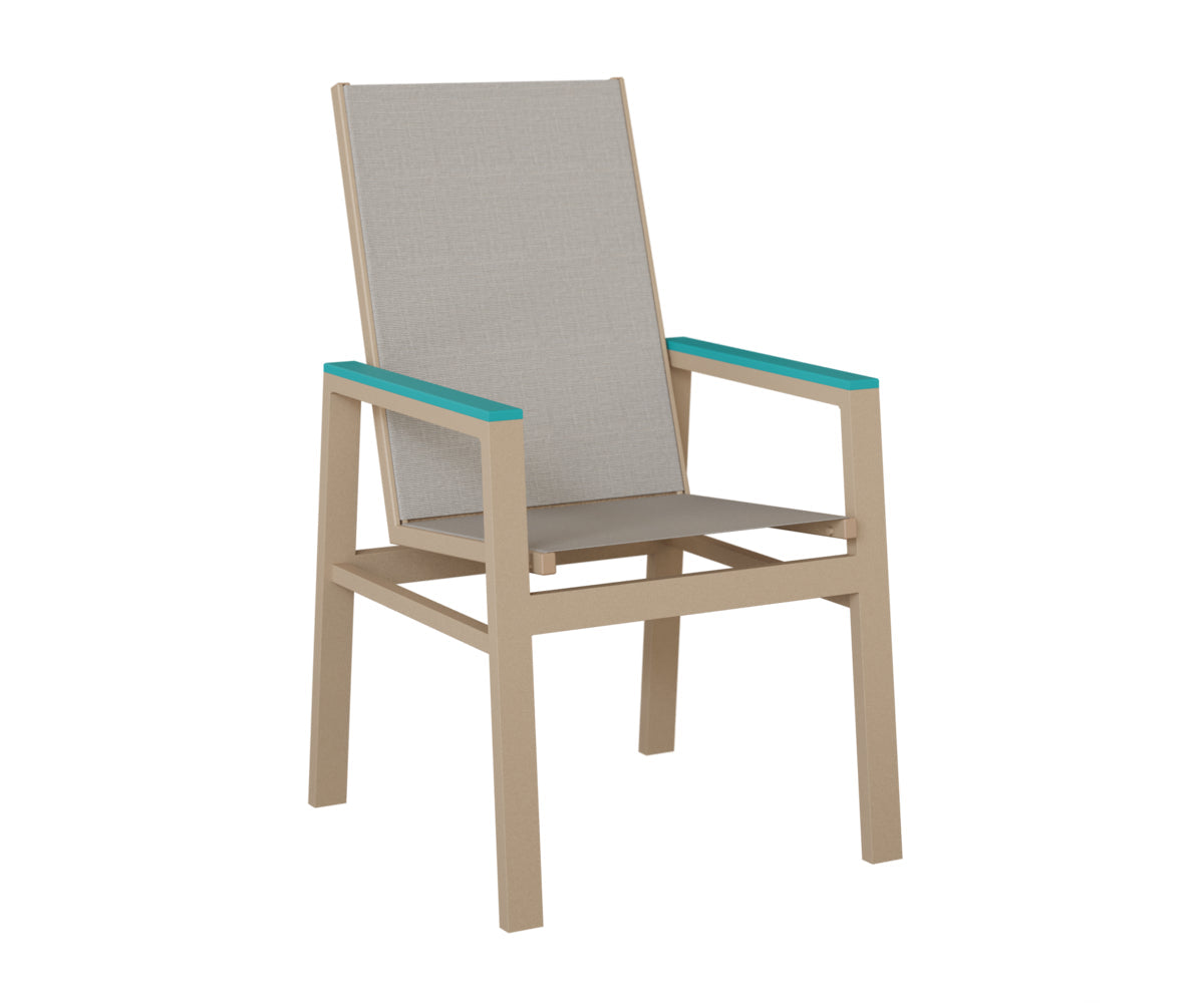 Berlin Gardens Vida High Back Regular Sling Dining Chair