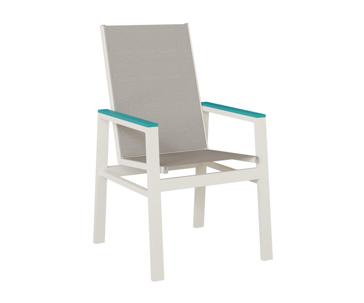 Berlin Gardens Vida High Back Regular Sling Dining Chair