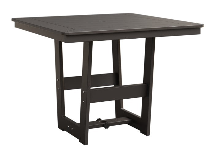 Berlin Gardens Hudson Dining Height 40" x 40" Square Table with Standard Top