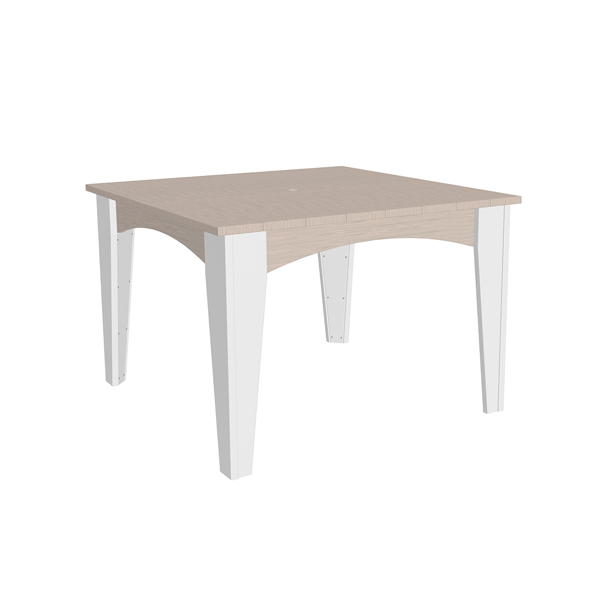 LuxCraft Island 44" Square Dining Table