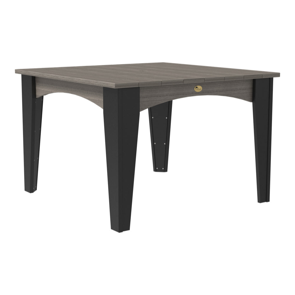 LuxCraft Island 44" Square Dining Table