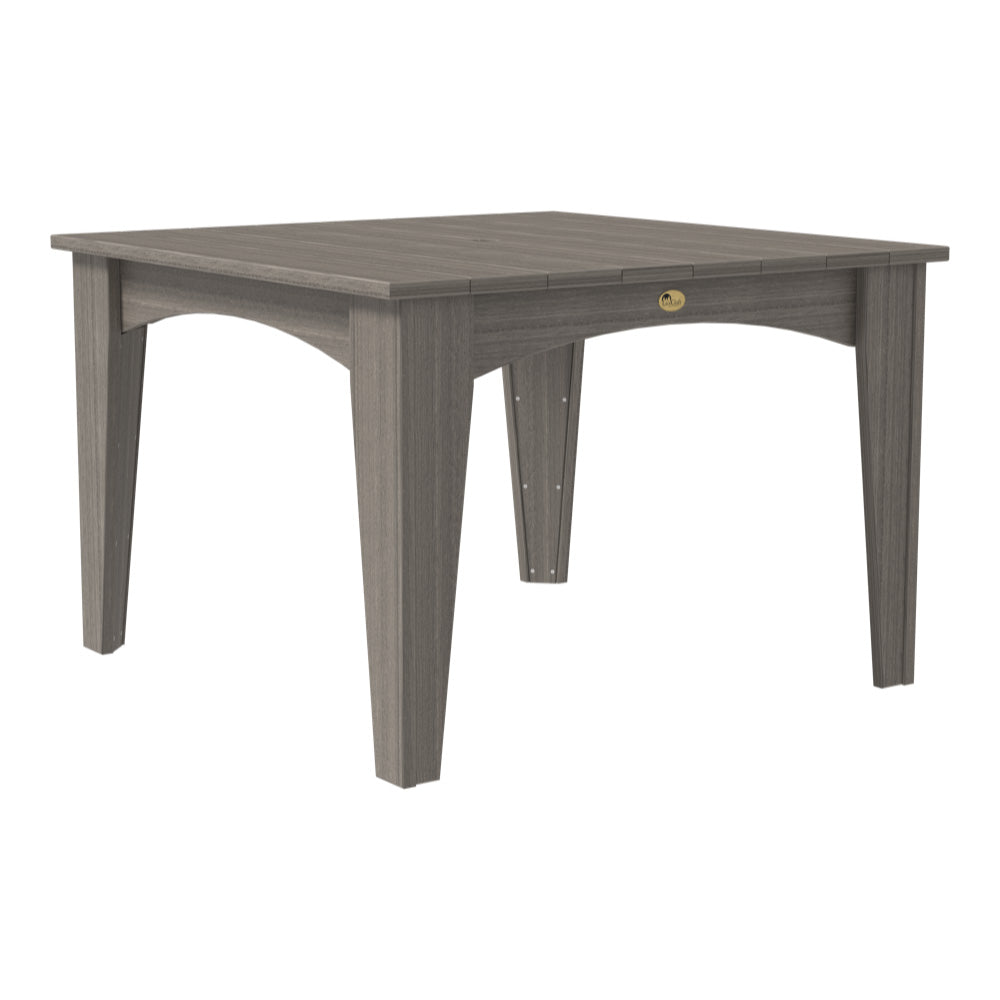 LuxCraft Island 44" Square Dining Table