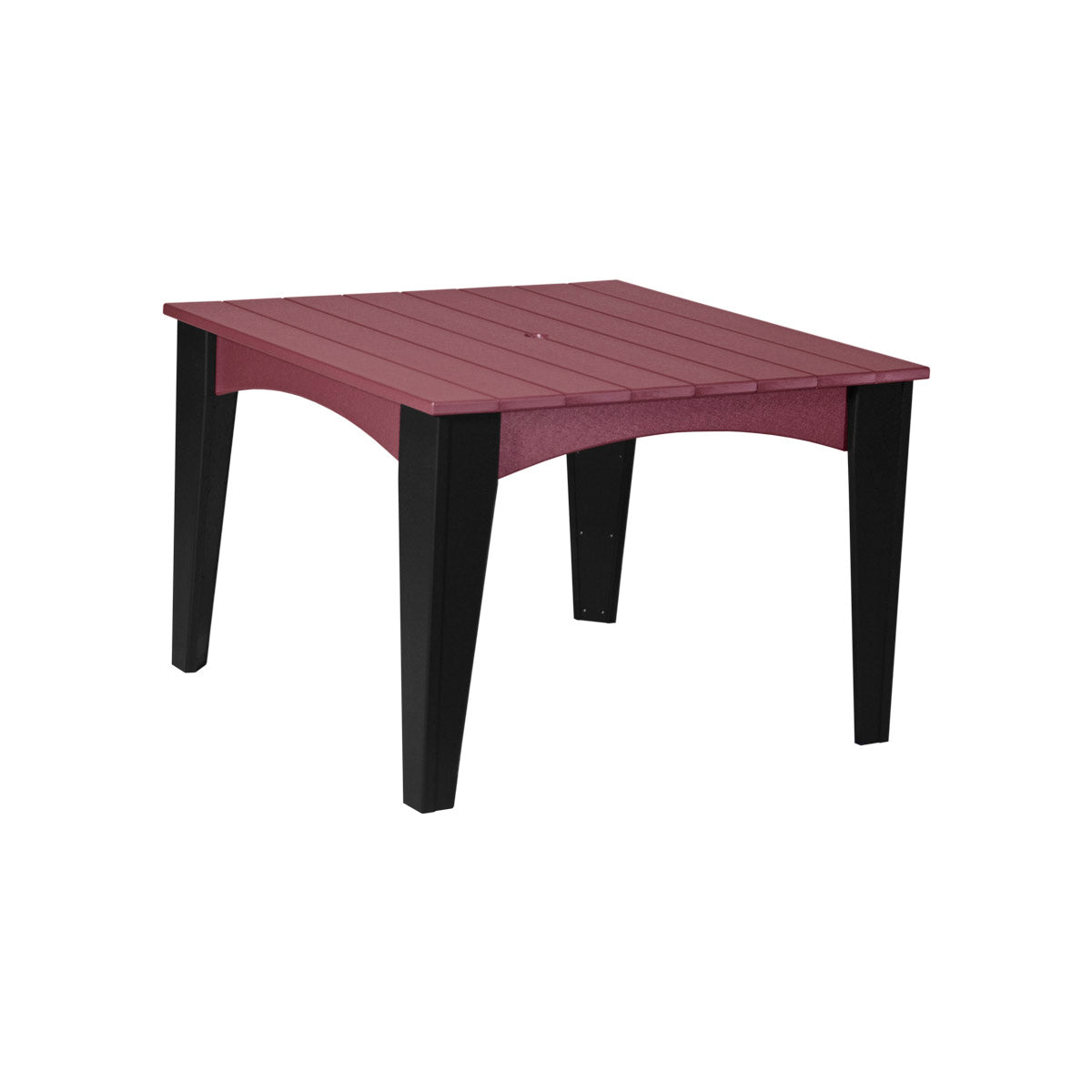 LuxCraft Island 44" Square Dining Table