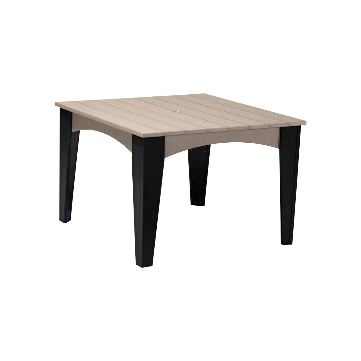 LuxCraft Island 44" Square Dining Table