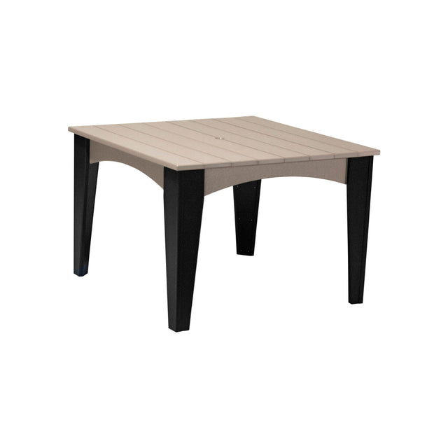 LuxCraft Island 44" Square Dining Table