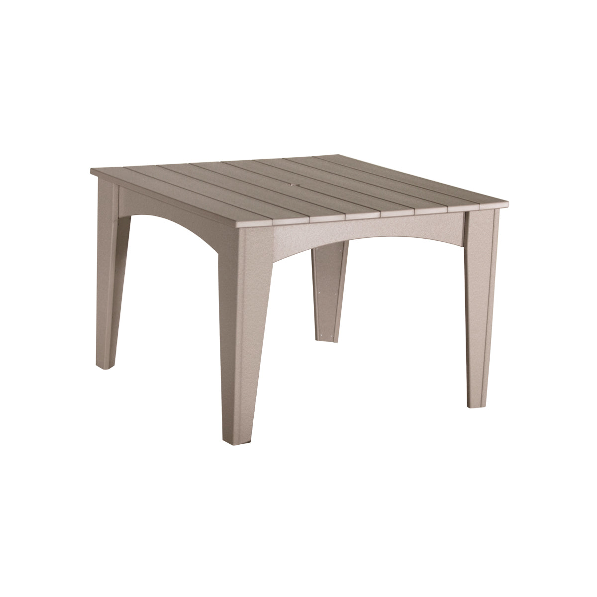 LuxCraft Island 44" Square Dining Table
