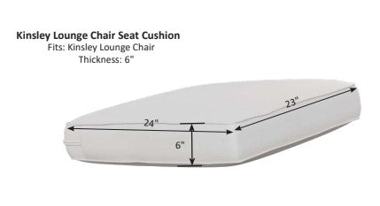 Berlin Gardens Kinsley Lounge Seat Cushion