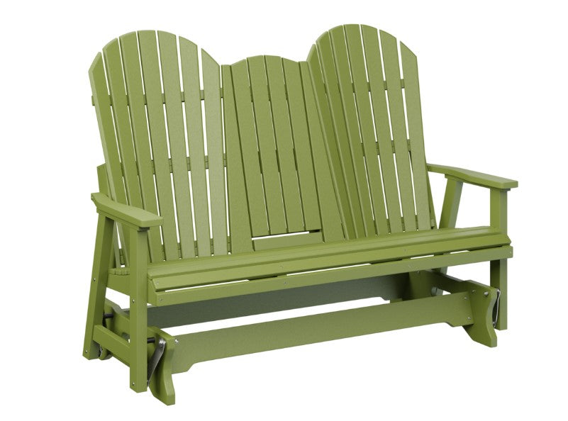 Berlin Gardens Comfo-Back Three Seat Glider w/Console Allochrome Brackets