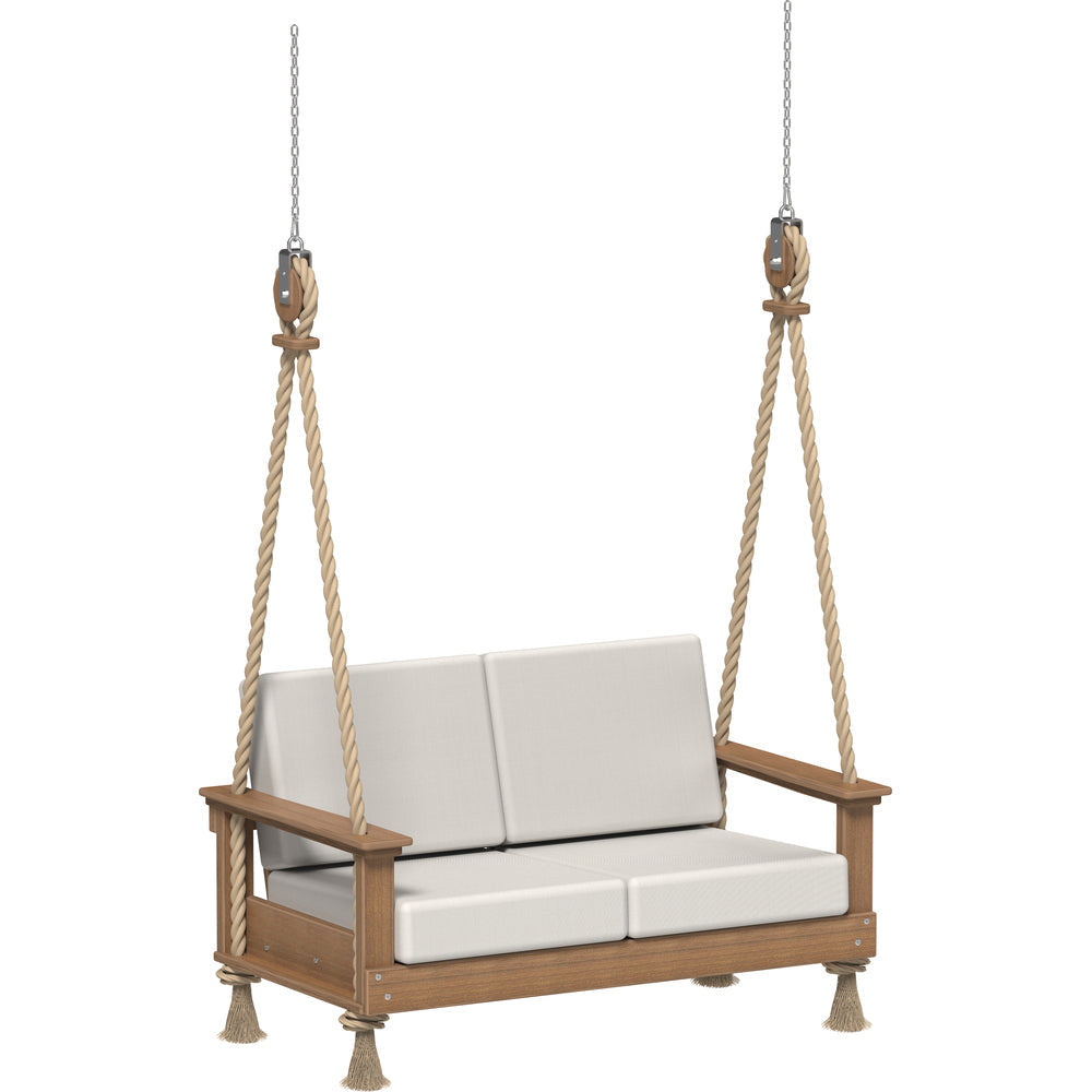 LuxCraft Lanai Deep Seating Loveseat Swing