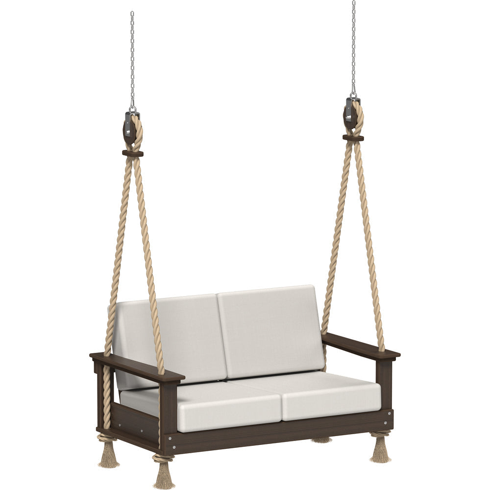 LuxCraft Lanai Deep Seating Loveseat Swing