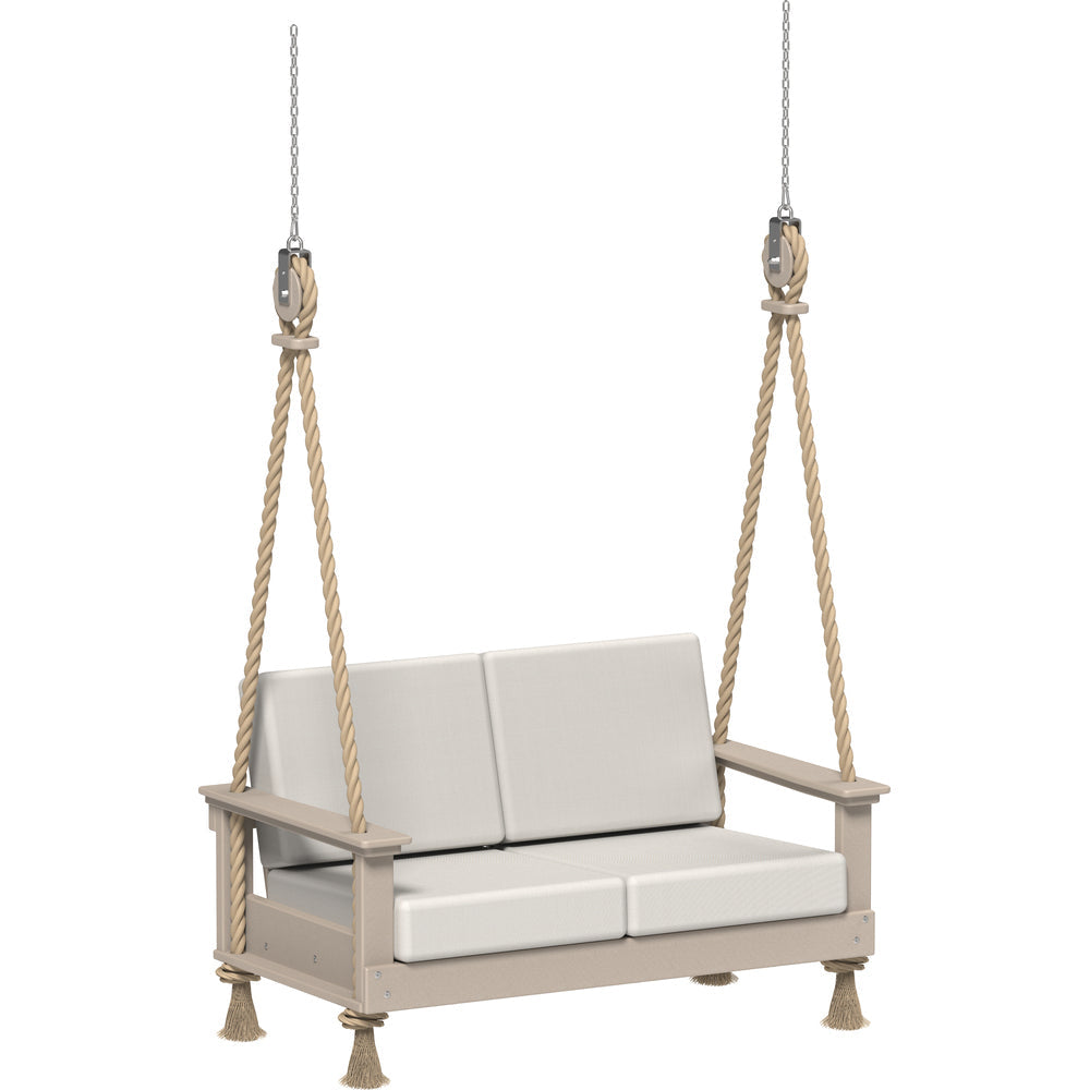 LuxCraft Lanai Deep Seating Loveseat Swing