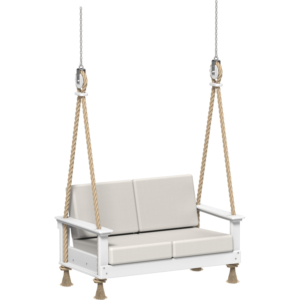 LuxCraft Lanai Deep Seating Loveseat Swing