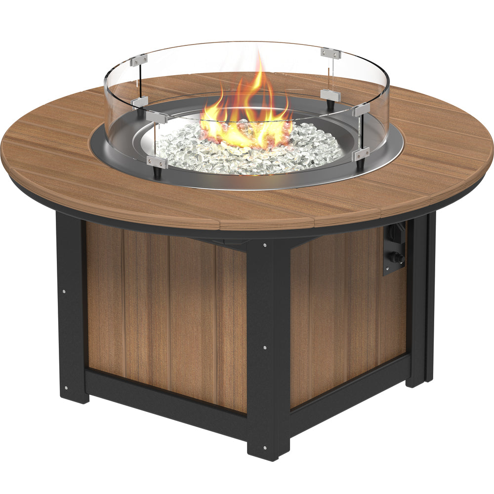 LuxCraft Lumin 46" Round Fire Pit Table
