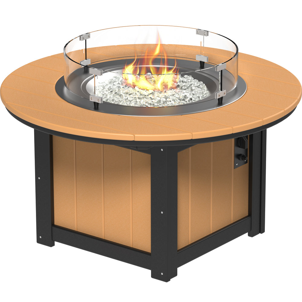 LuxCraft Lumin 46" Round Fire Pit Table