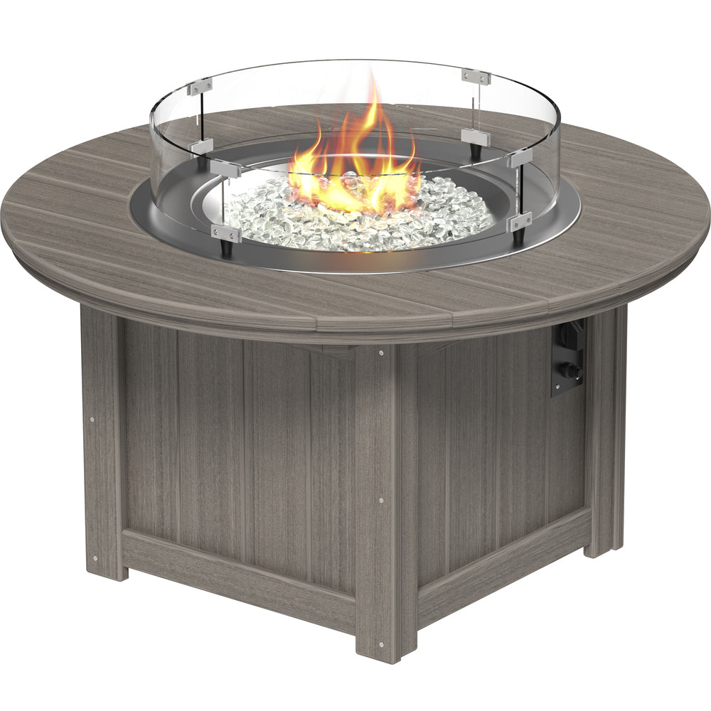 LuxCraft Lumin 46" Round Fire Pit Table