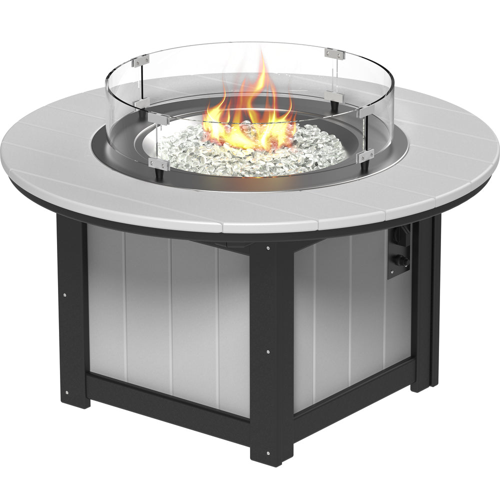 LuxCraft Lumin 46" Round Fire Pit Table