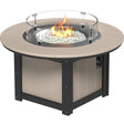 LuxCraft Lumin 46" Round Fire Pit Table