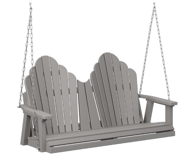 Berlin Gardens Cozi-Back Double Swing (Zinc Chains)