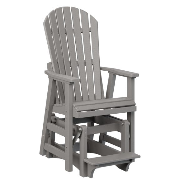 Berlin Gardens Comfo-Back Single Counter Glider with Allochrome Brackets