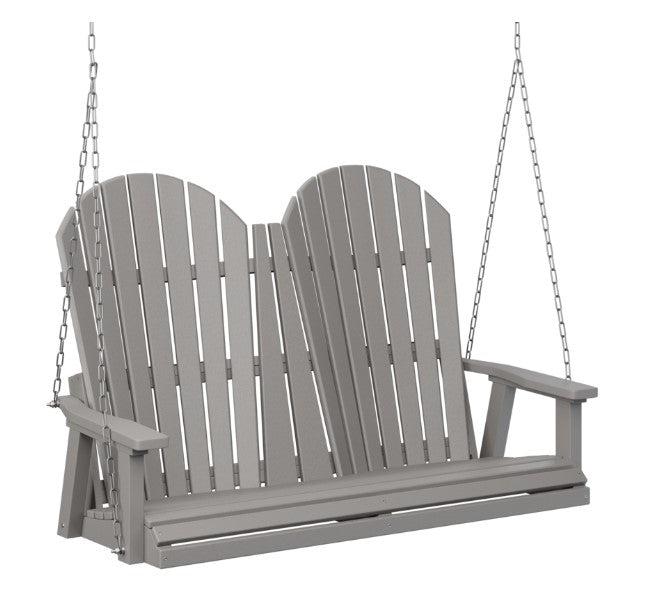 Berlin Gardens Comfo-Back Double Swing (Zinc Chains)