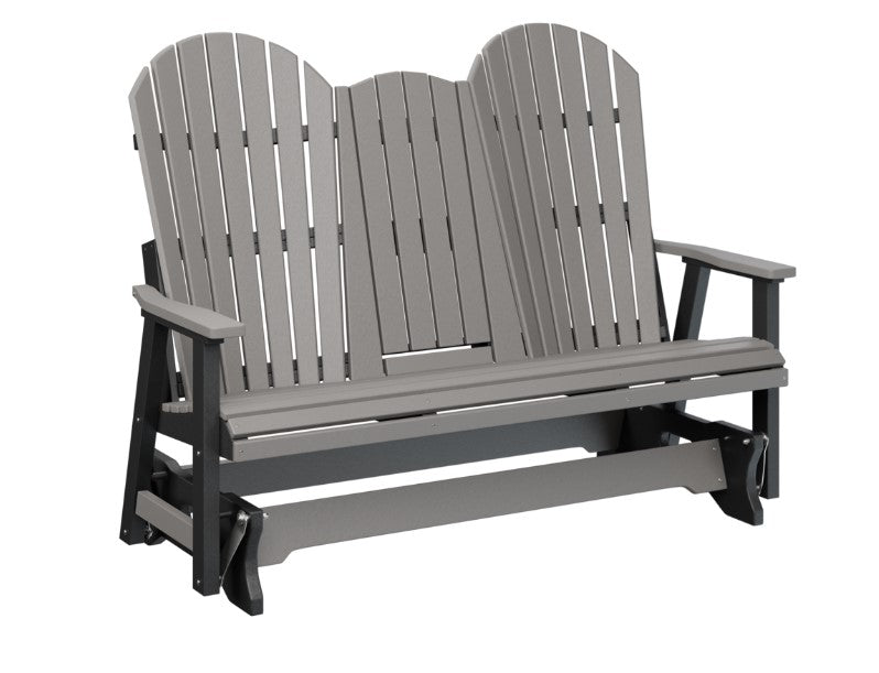 Berlin Gardens Comfo-Back Three Seat Glider w/Console Allochrome Brackets