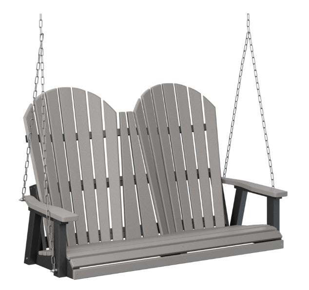 Berlin Gardens Comfo-Back Double Swing (Zinc Chains)