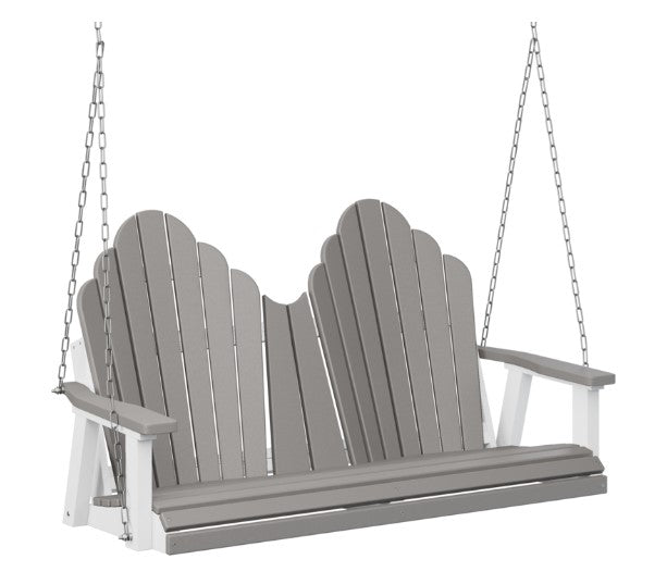 Berlin Gardens Cozi-Back Double Swing (Zinc Chains)