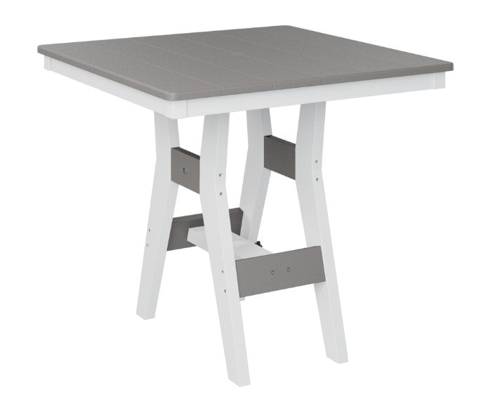Berlin Gardens Harbor Bar Tables Standard Top 33" Square Bar Table