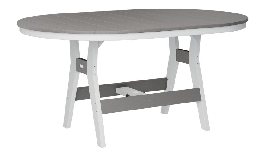 Berlin Gardens Harbor Bar Tables Standard Top 44" x 64" Oblong Bar Table