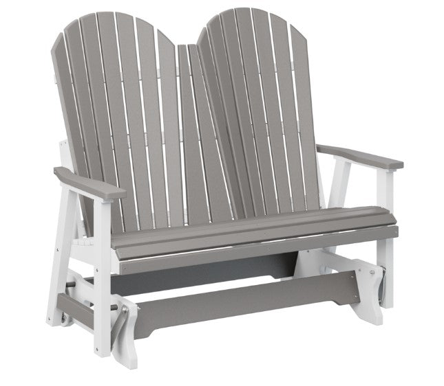 Berlin Gardens Comfo-Back Double Glider with Allochrome Brackets