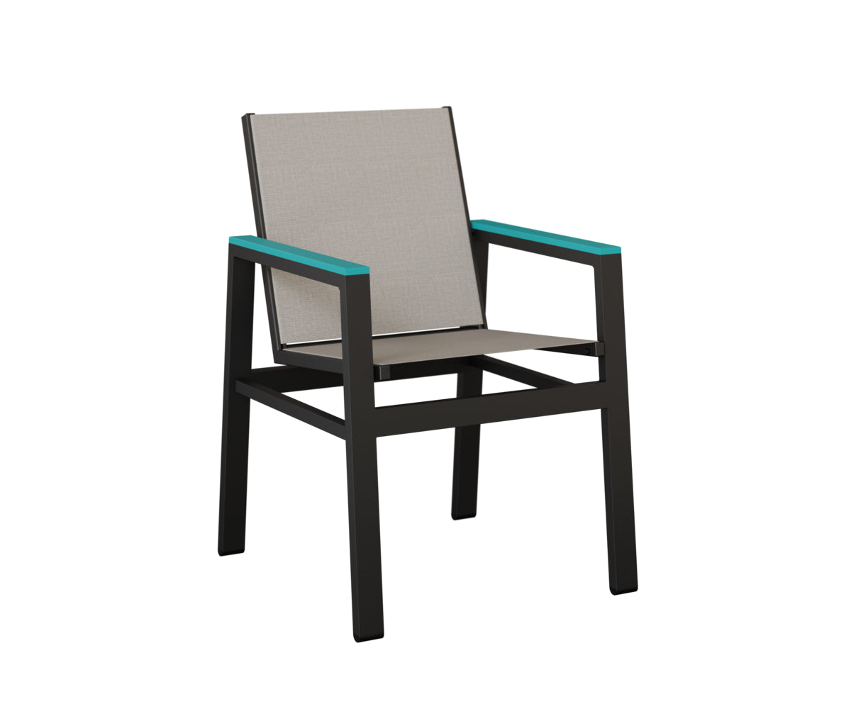 Berlin Gardens Vida Padded Sling Dining Chair